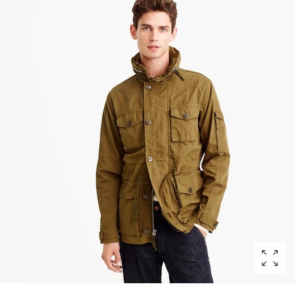 J Crew Field Mechanic Jacket Lg Tall 